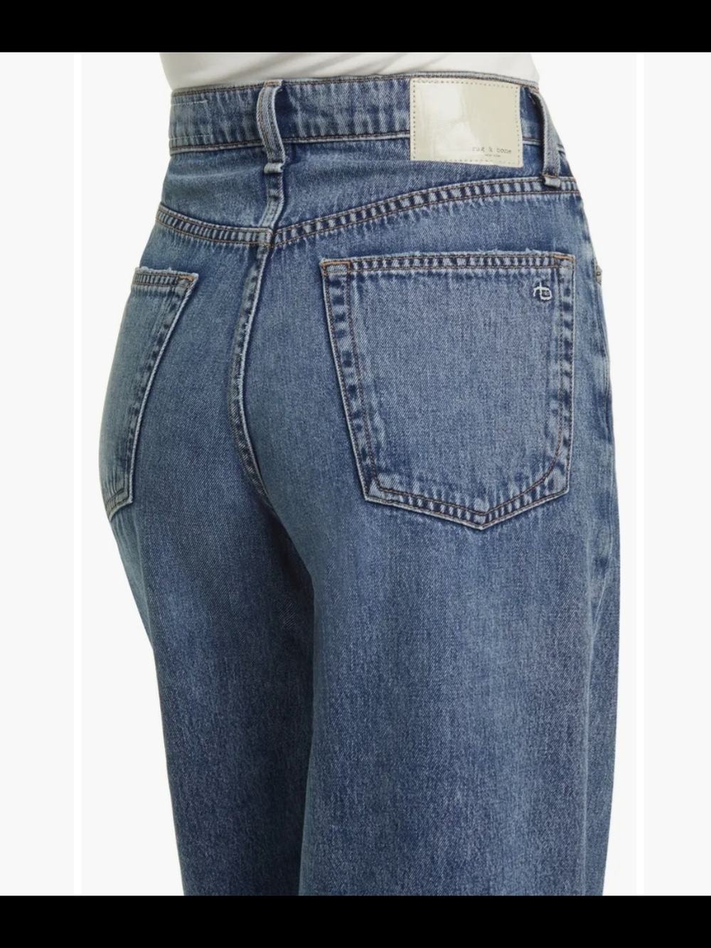 Sofie Cuffed High Waist Wide Leg Jeans - Picture 2 of 15